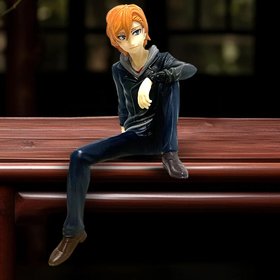 Anime Bungo Stray Dogs Nakahara Chuya Figur Dazai Osamu Actionfiguren Noodles Press Modell PVC Sammlerspielzeug Geburtstagsgeschenke