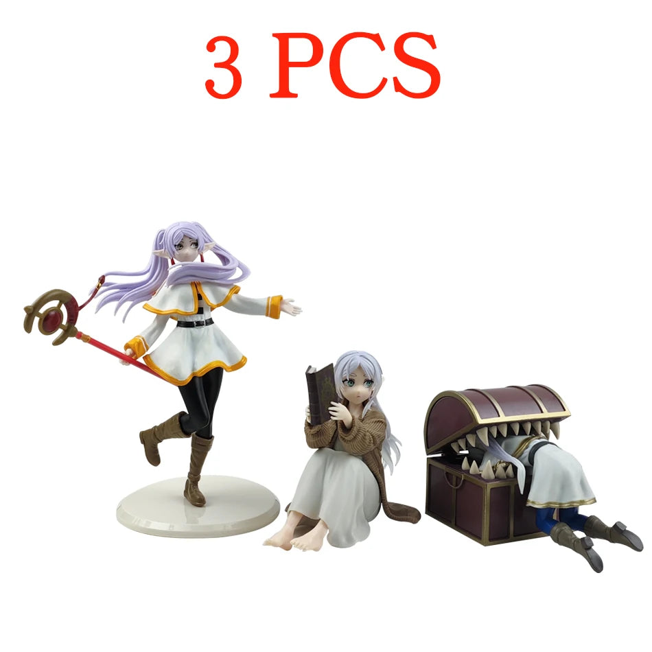 Frieren Beyond Journey's End Frieren Anime Figure Desktop Cute no night-suit Frieren Action Figure Figurine Model Doll Toy