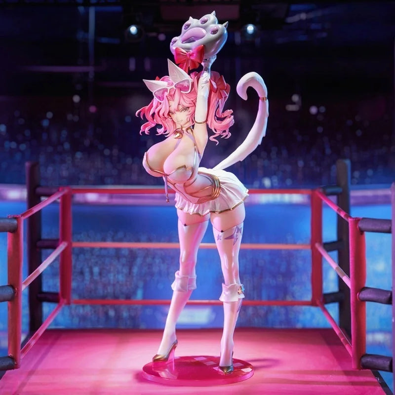 In Stock Animester Master Mianmian Kitty Wrestler Casey Anime Action Figure Classic Charm Collectible Gift Series Ornaments