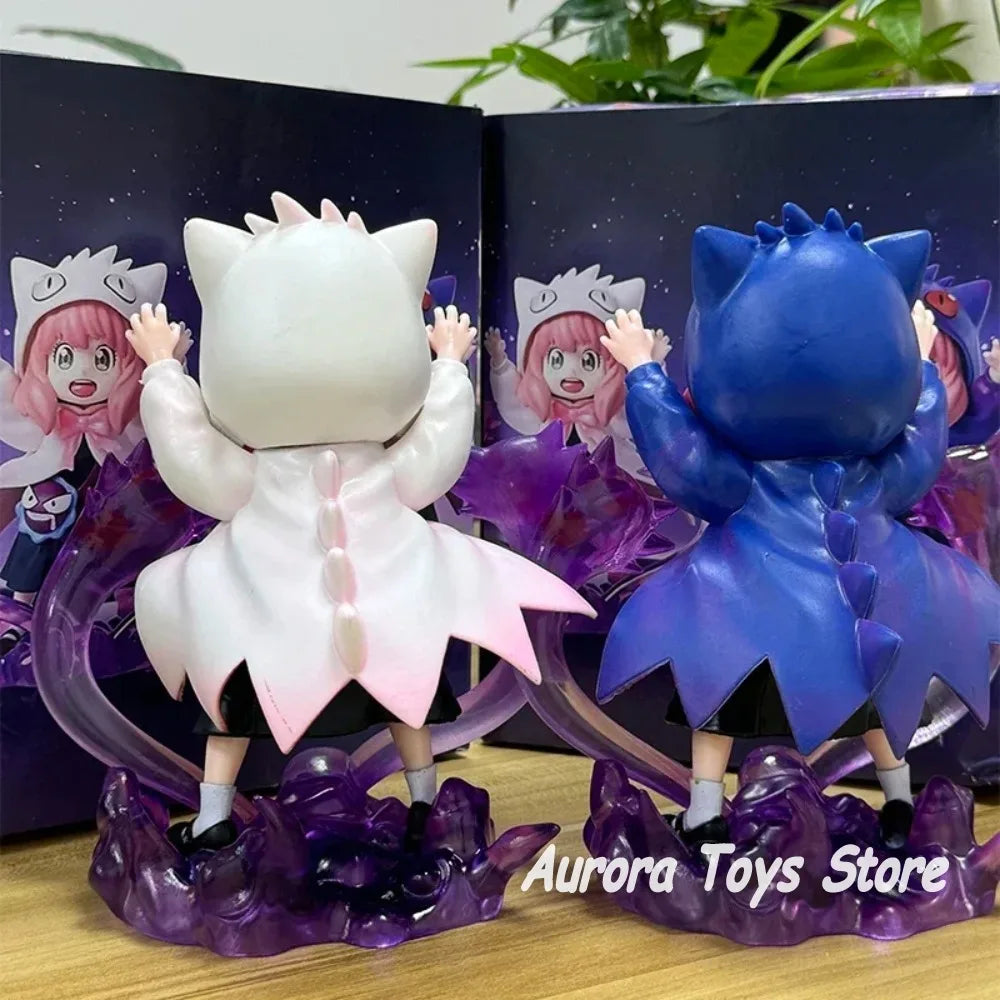 16cm/6.3in Anime Spy Family Figure Anya Forger Cos Gengar Action Figures PVC Collectible Statue Model Toy Gifts