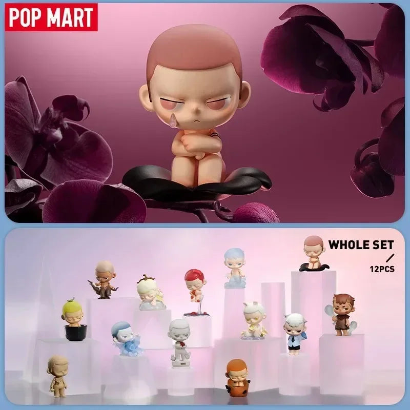 POPMART KUBO Breathing In Series Mystery Box Anime PVC 100 % Original Actionfigurensammlung Modell Desktop-Ornamente Puppenspielzeug
