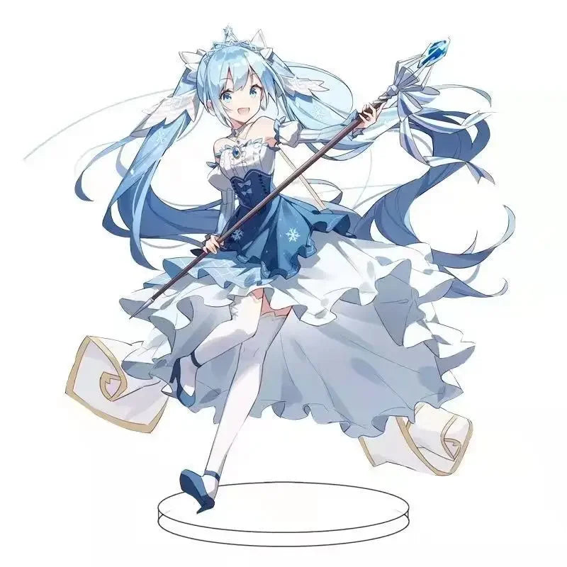 16cm Hatsune Miku Acrylic Standing Brand Comic-Con Surrounding Toy Decoration Gift