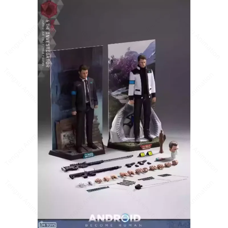 Original LIMTOYS LIM009 1/6 Android RK800 RK900 Double Figures Set 12'' Male Soldier Action Dolls Model for Collection