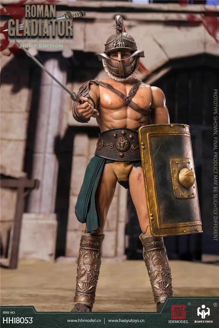 HHMODEL & HAOYUTOYS HH18053 1/6 Imperial Legion Roman Gladiators Hunting Edition Full Set 12'' Action Figure Model Toy In Stock