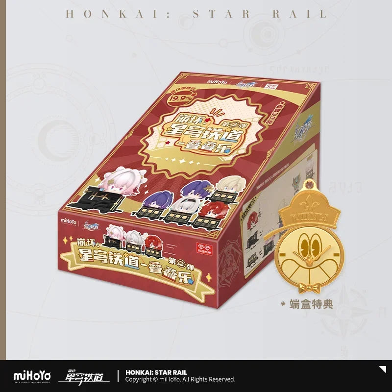 Honkai Star Rail Action Figures Stacking toys March 7th Aventurine Firefly Dr. Ratio Argenti Model q-version Figures Original