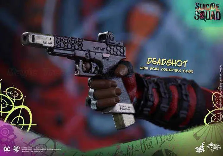 【In Stock】Hot Toys MMS381 X Suicide Squad Deadshot 1/6 Action Figure Toy Ornament Gift
