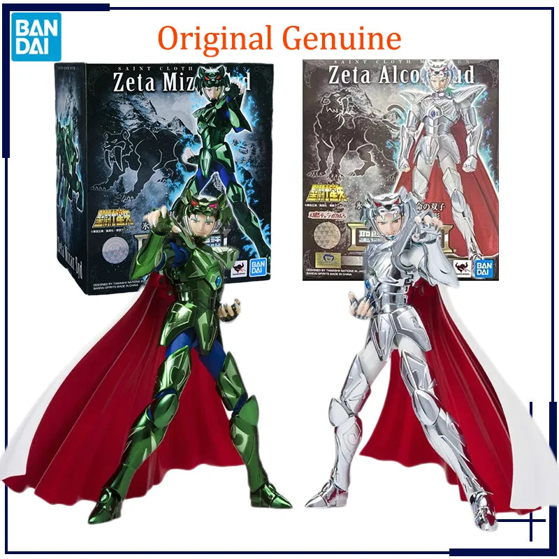 Original Genuine Saint Cloth Myth EX God Warrior Mizar Syd Bud Bandai Anime Model Toys Action Figure Gifts Collectible Ornaments