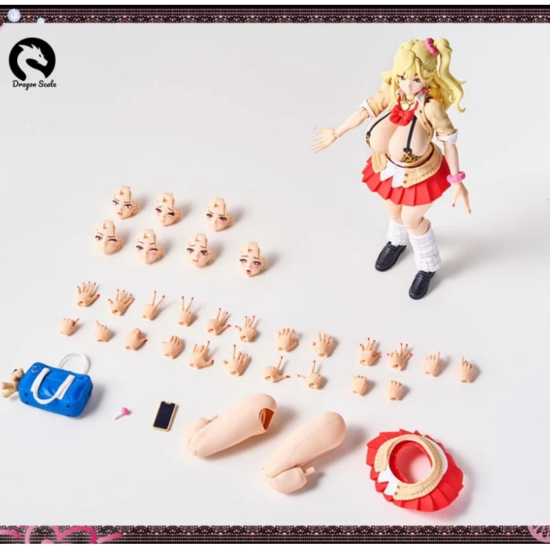 In Stock Genuine AMAKUNI GALHolic 1/10 Seven Star Robot Assembly Beautiful Girl Action Figure Model Toys Ornament