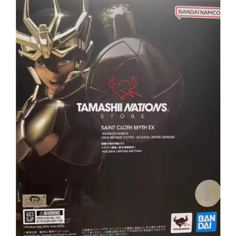 Bandai Saint Seiya Myth Cloth TNT Limited Ex Gold Andromeda Shun Phoenix Pegasus Purple Dragon Glacier Anime Figure Model Toy