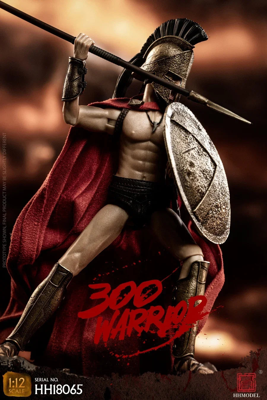 HHMODEL HH18065 1/12 Men Soldier Leonidas Spartan 300 Warrior Full Set 6'' Action Figure Collectible Fans Gifts