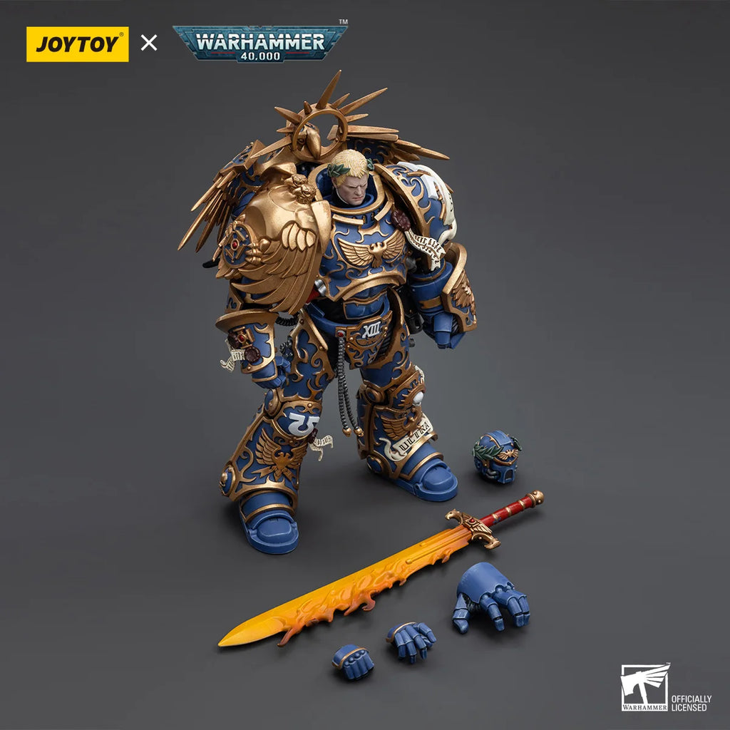 JOYTOY Warhammer 40K Ultramarines Primarch Roboute Guilliman Action Figures Collection Original Doll Decoration Gift Model
