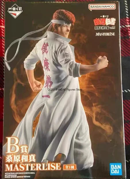 Original BANDAI Ichiban Kuji YuYu Hakusho Vol.3 Kurama Kuwabara Kazuma Koenma MASTERLISE Action Figure Model Collectible