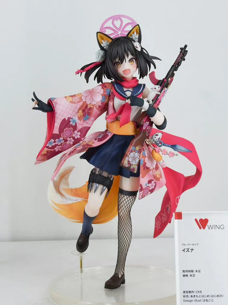 Genuine Blue Archive Kuda Izuna Wing 23cm 1/7 Scale Figure Game Merchandise Desktop Ornament Collectible New Product 2026