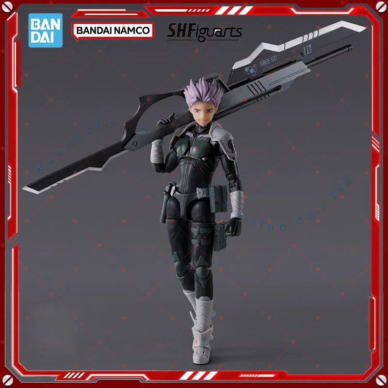 In Stock Genuine Bandai Kaiju No 8 Model Kit SHF Gen Narumi Anime Action Figure Collection Finished Model Boy Toys Birthday Gift