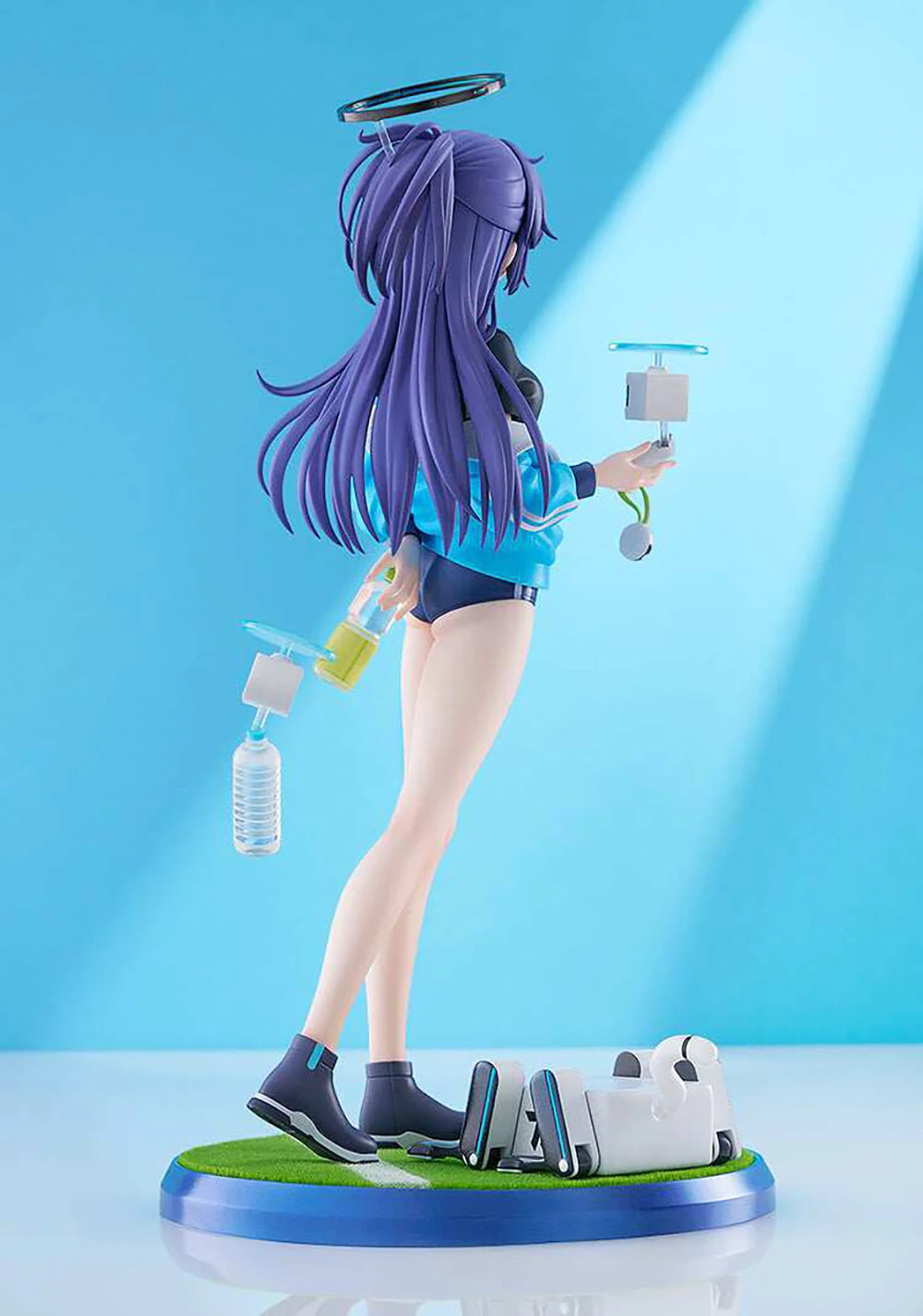 Good Smile Max Factory Blue Archive Hayase Yuuka Gym Uniform 1/7 240mm Anime Figure Artificial Grass Base Collectible Statue
