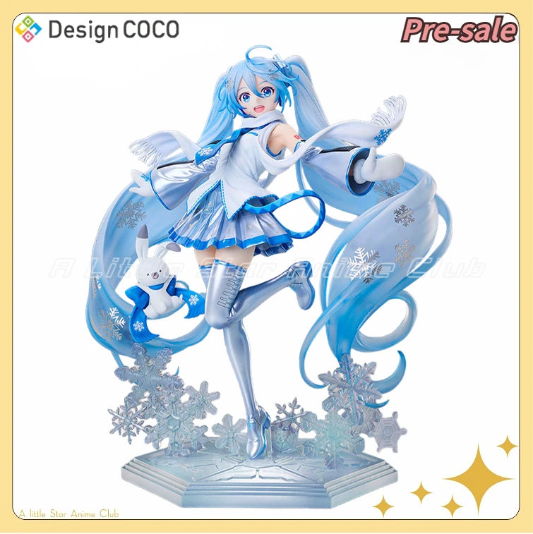 【Pre Sale】Original Design COCO Piapro Hatsune Miku Snow Miku SKY TOWN 10th Anniversary 1/7 Model Gift Collection