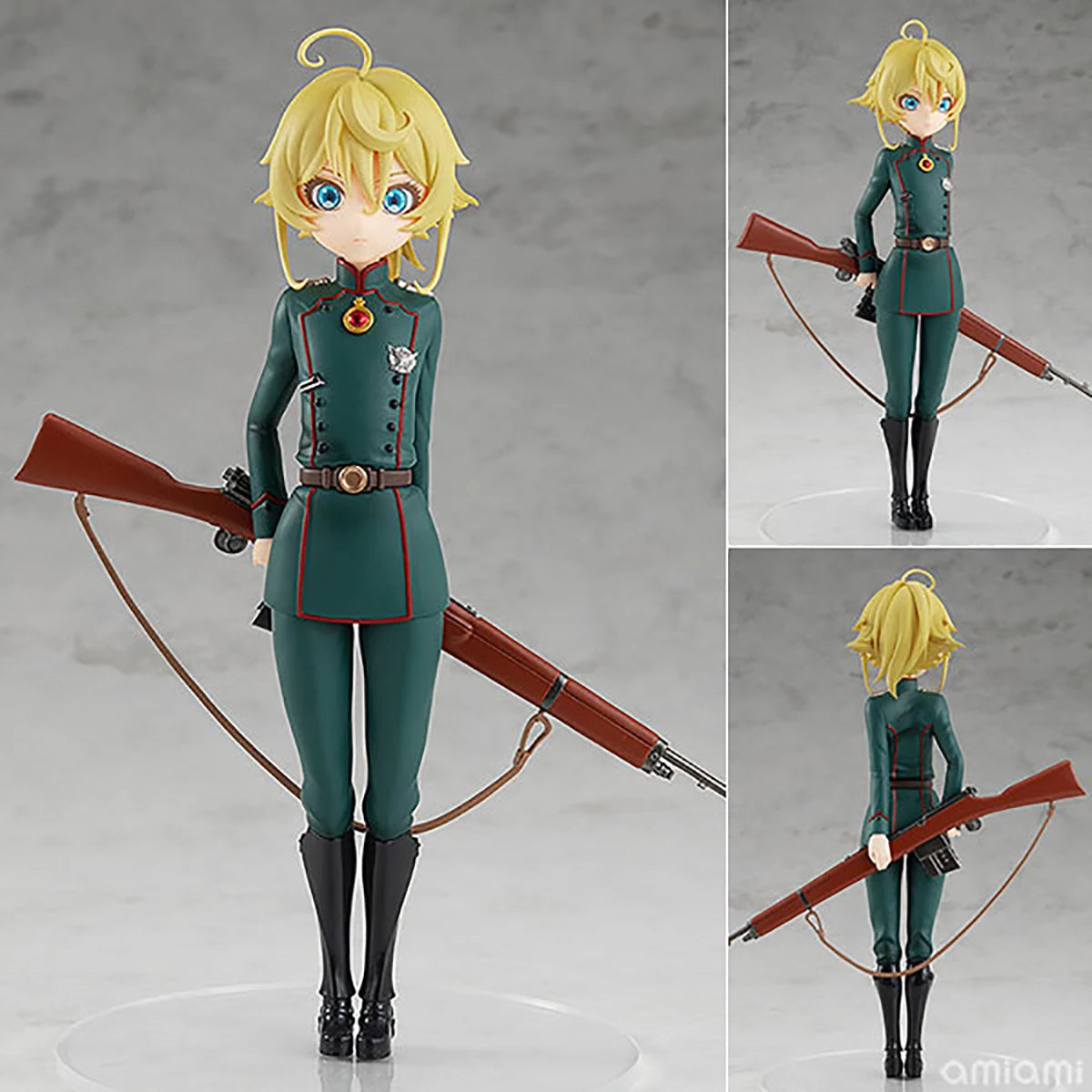 Original Genuine Good Smile Company Prepainted Pop Up Parade Youjo Senki II Tanya Degurechaff H=160mm Anime Character Figure