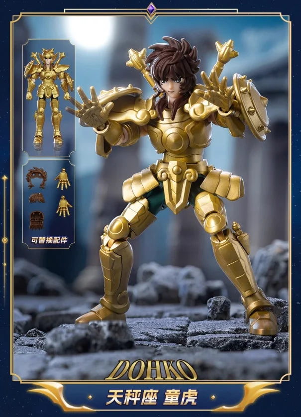 Blokees Saint Seiya Galaxy Version 2 Action Figures Camus Hoyoga Dohko Milo Shiryu Pegasus Nachi Anime Figurines Toys Kids Gifts