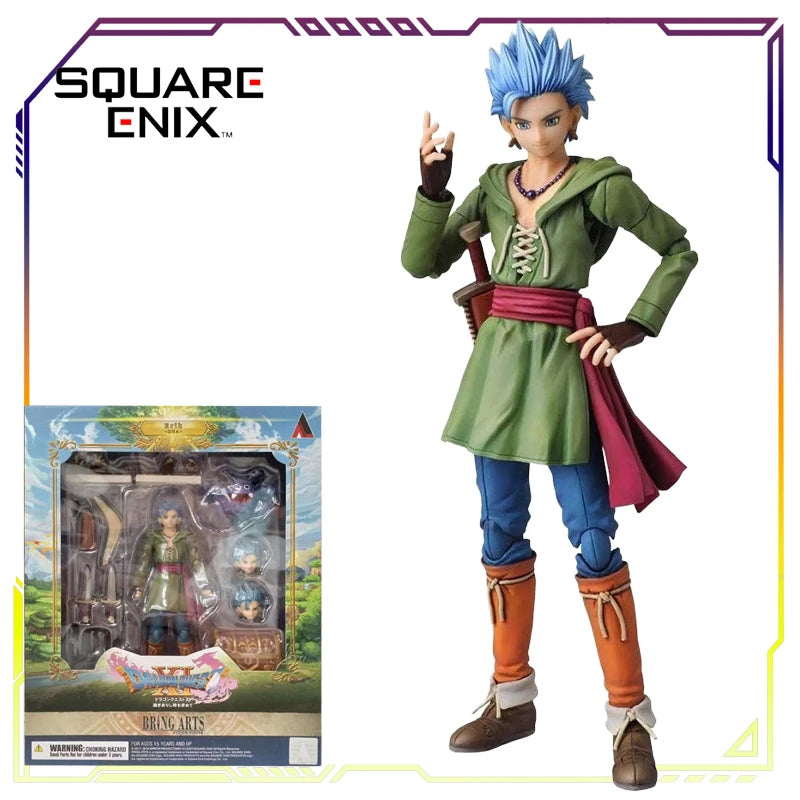 SQUAREENIX Original BRING ARTS Dragon Quest Series Anlina\Bianca\Flora\Camus\Terry Anime Action Figure Model Toys Gifts Fo Boys