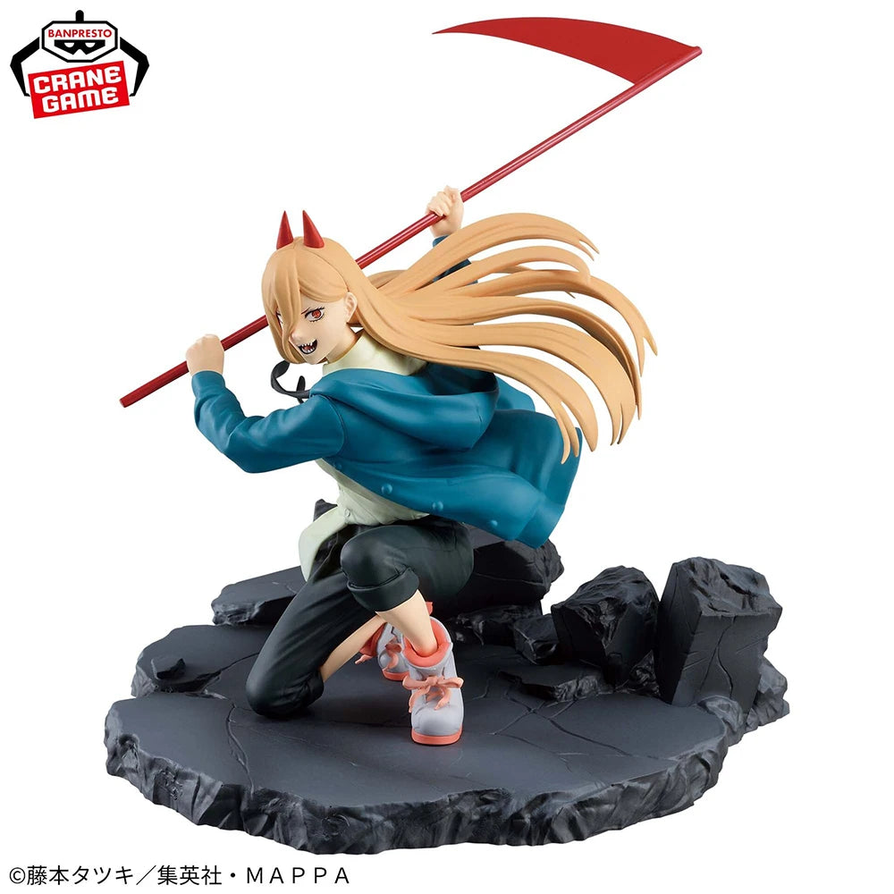 100% Original in Stock Bandai Spirits Vibration Stars Chainsaw Man Power Model Decoration Collection Series Anime Figure
