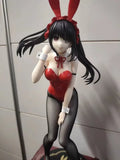 Original Furyu Bicute Bunnies Tokisaki Kurumi Nightmare Action Figure Date Alive Iv Bunny Anime Figure Model Collection Toy Gift