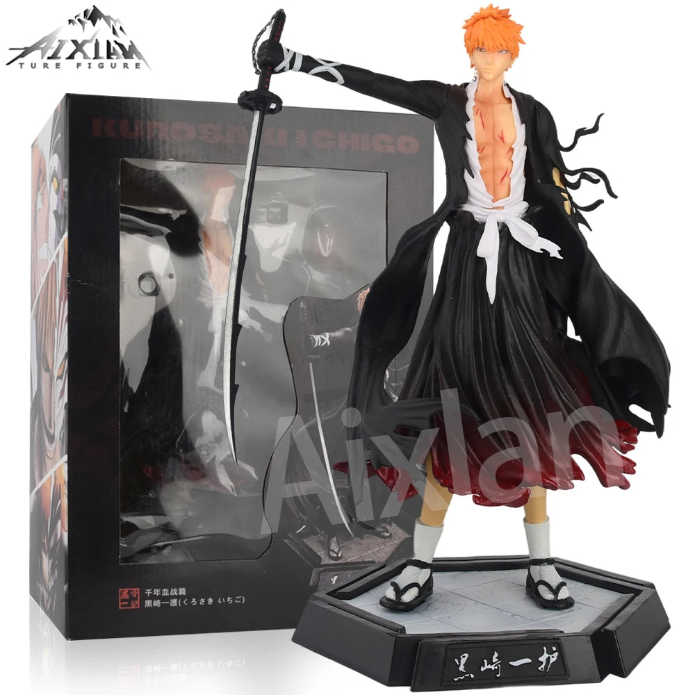 29cm BLEACH Anime Figure Hitsugaya Toushirou PVC Action Figure Collectible Model Doll Toy