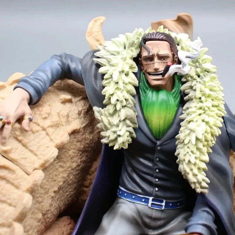One Piece Bt Sitzhaltung Laosha Gk Anime Figur Krokodil Shichibukai Sand Krokodil Figuren Modell Sammlerspielzeug Geschenke
