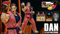Storm Toys Street Fighter Zero 3 Action Figure Dan Nash Original Anime PVC Game Character Model Full Set Classic Comic Toy Gift