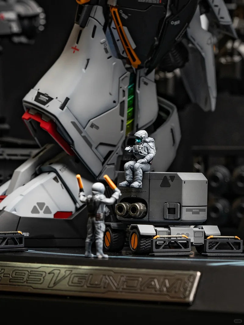 【IN STOCK】Daban 1/60 PG RX-93 V Metal Structure Action Figures Equipped With Floating Cannon Assembly Model Collect Kid Toys