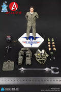 DID XM80031 1/12 Male Navy Instructor Pilot Soldier Super Flexible Action Figure 6'' Collectable Model Doll