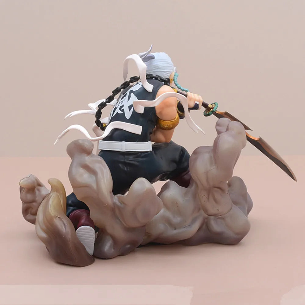 Dämon Slayer Uzui Tengen Anime Figur Figuarts NULL Tengen Uzui Action Figur Kimetsu keine Yaiba Figur Erwachsene Modell Puppe Spielzeug 14 cm