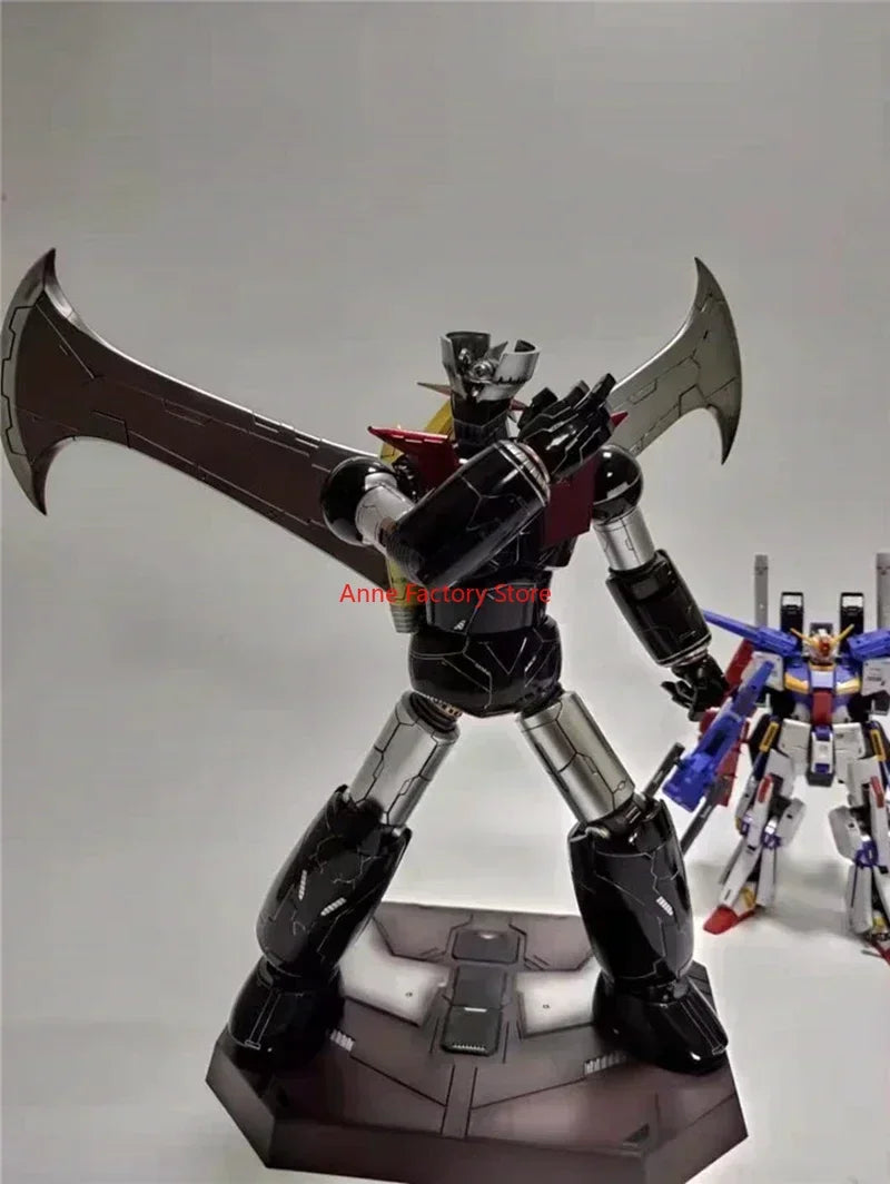 In Stock Transforming Toys King Arts Mazinger Z Extra Large CR02 CR-02 Original Black KO Action Figure Robot Toy CollectibleGift