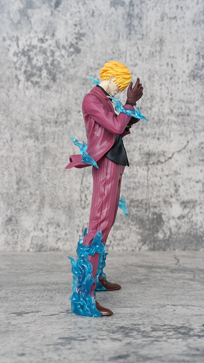 24cm One Piece Sanji Anime Figure Sanji Vinsmoke Action Figurine PVC Collection Model Ornament Statue Peripheral Toys Gift