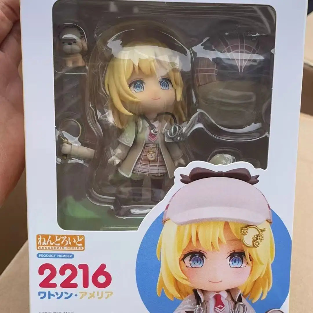 Kawaii Gsc Hololive Gawr Gura Watson Amelia Model Anime Action Figure Desktop Ornament Collection Kids Gift