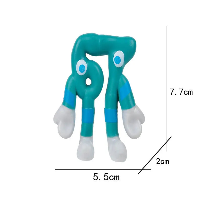 6Pcs/Set Steal a Brainrot Game Figure Doll Toy Cartoon Cute Anime Action Figurine Room Decoration Model Desktop Doll Toy