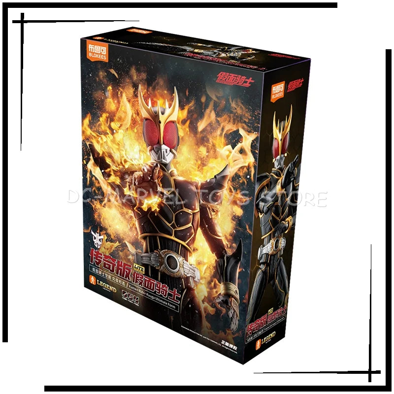 New In Stock Blokees Legendary Edition Kamen Rider Kuuga Ultimaew Form Action Figure Toy Figures Collectible Robot Models Toys