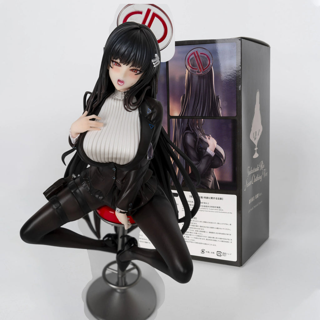 25 cm Blaue Archivfiguren Tsukatsuki Rio Figur Sexy Girl Tsukatsuki Anime Figur PVC Modelle Statue Sammlung Kinderspielzeug Geschenke