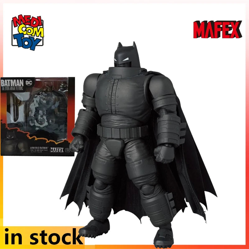MEDICOM TOY Original MAFEX Finished Movable Doll Batman: The Dark Knight Returns Anime Action Figure Model Toys Gifts for Boys