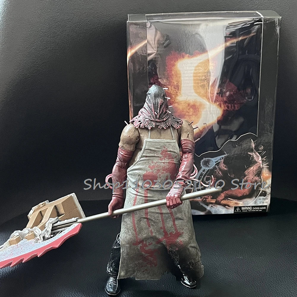 Anime Biohazard Executioner Majini Action Figure Resident Evil Character Model Doll Statue Joint Movable Movie Toys Gifts