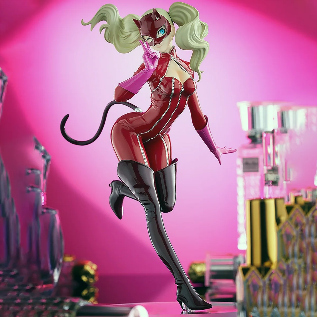 100 % originale Good Smile Company Pop-Up-Parade Persona 5 Die Royal Takamaki Anne Panther Collection Series Anime-Figur