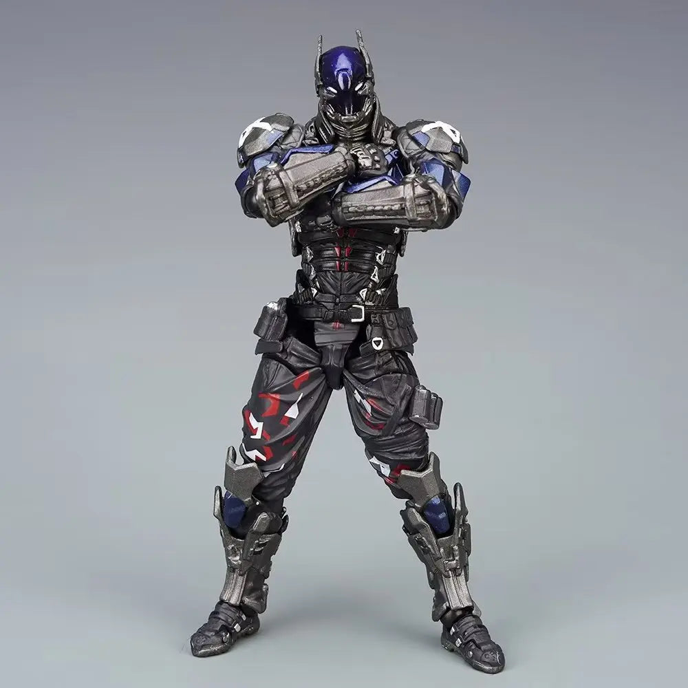 17cm Yamaguchi 024 Action Figure Batman Arkham Knight Movable Batman Joint Model PVC Toys Gifts Gift Set 2023