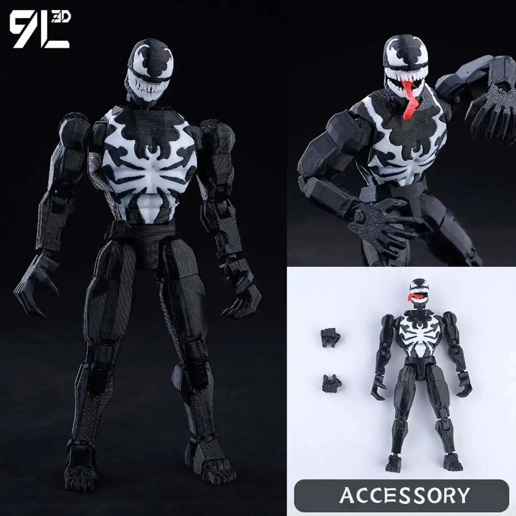 9L3D Superman Invincible Boy Batman Action Figure LUCKY13 Multi-Jointed Poseable T13 Titan13 Hero Model Dummy13 Collectible Toys