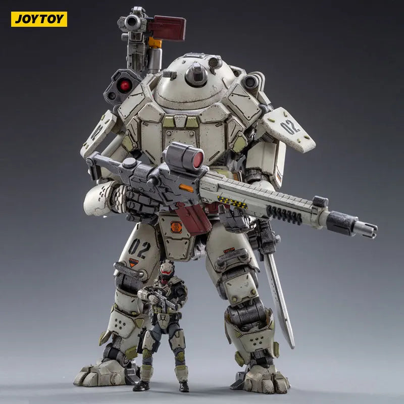 JOYTOY 1/25 Action Figure Mecha Iron 02 Tactical Anime Collection Model Toy