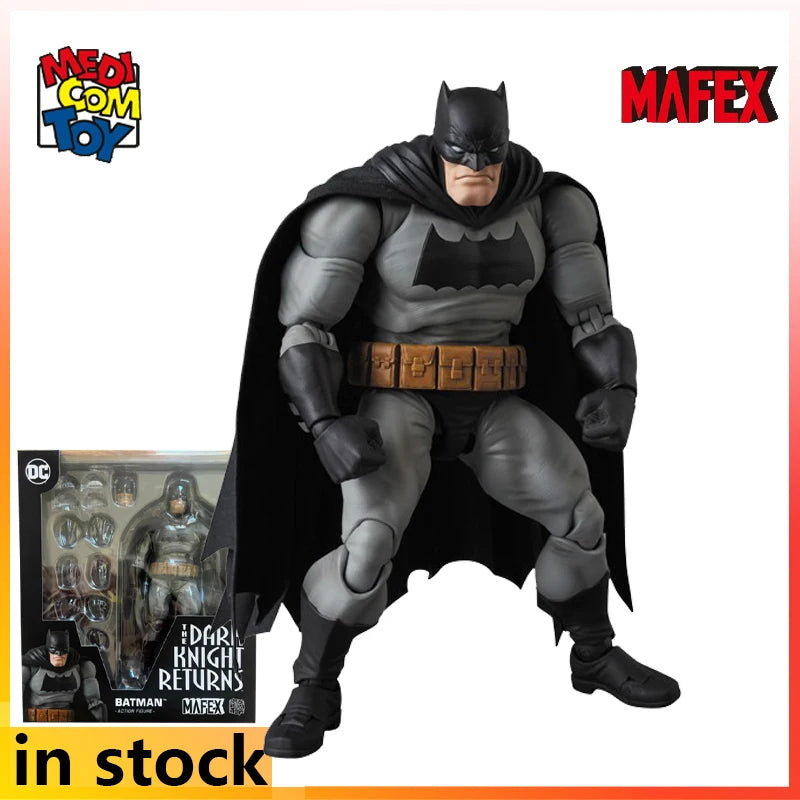 MEDICOM TOY Original MAFEX Finished Movable Doll Batman: The Dark Knight Returns Anime Action Figure Model Toys Gifts for Boys