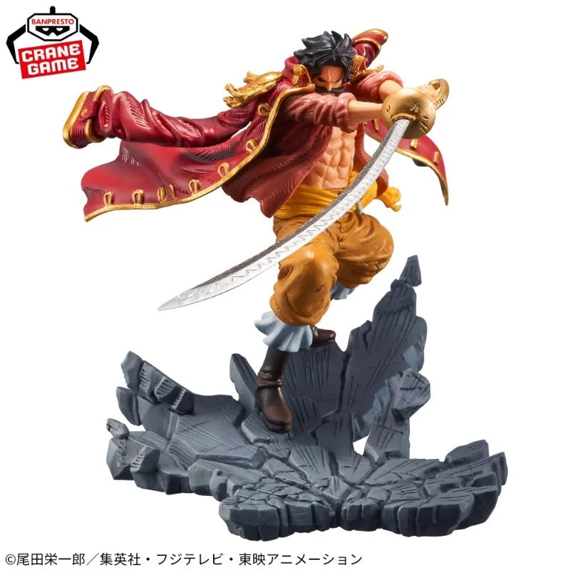 Auf Lager Original Bandai BANPRESTO ONE PIECE Gold D Roger Edward Newgate MANHOOD-SPECIAL Ver. Anime-Charakter-Sammelfigur, Spielzeug, Geschenk