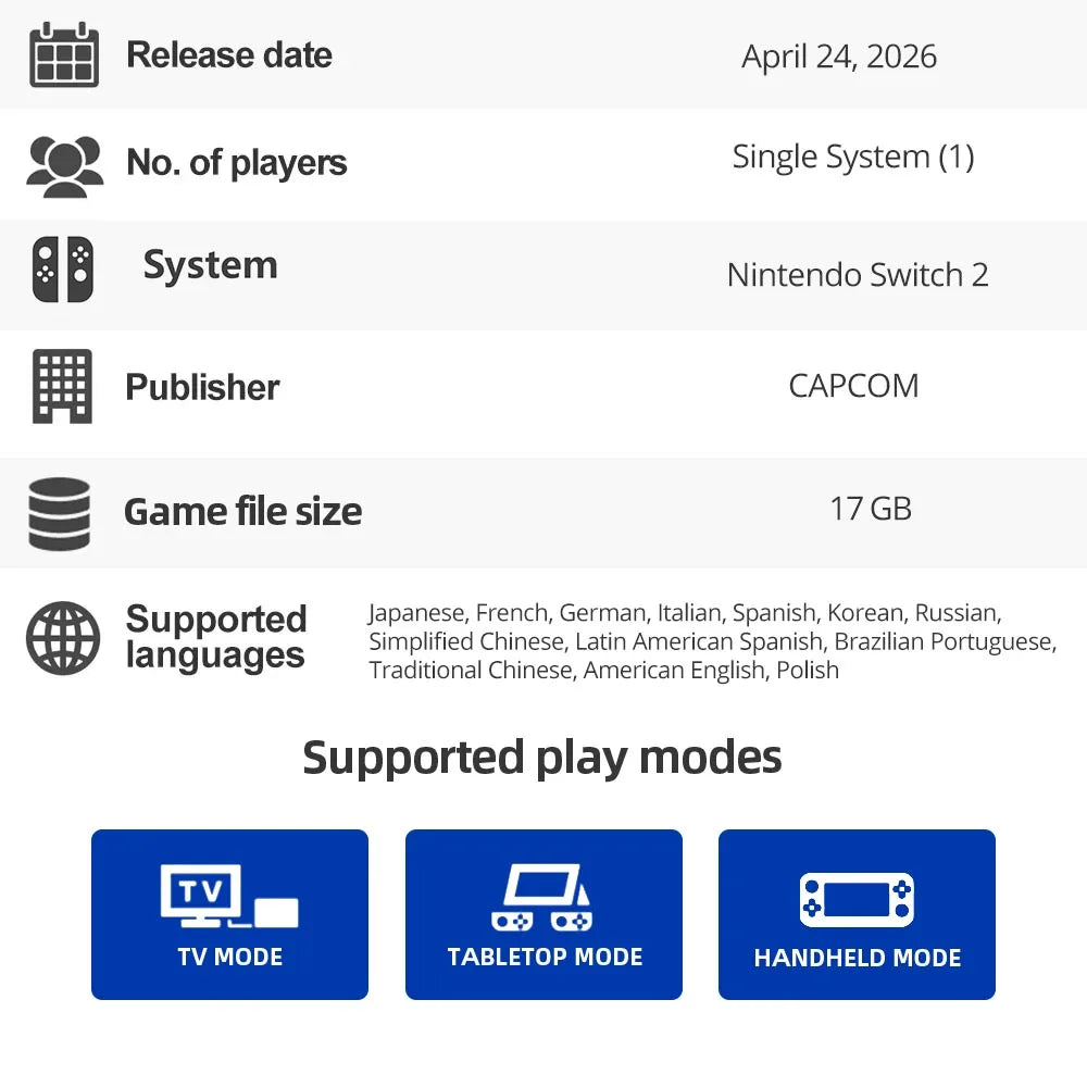 Nintendo Switch 2 Game Deals - PRAGMATA - NS2 Games Cartridge Physical Card Support TV Tabletop Handheld Mode