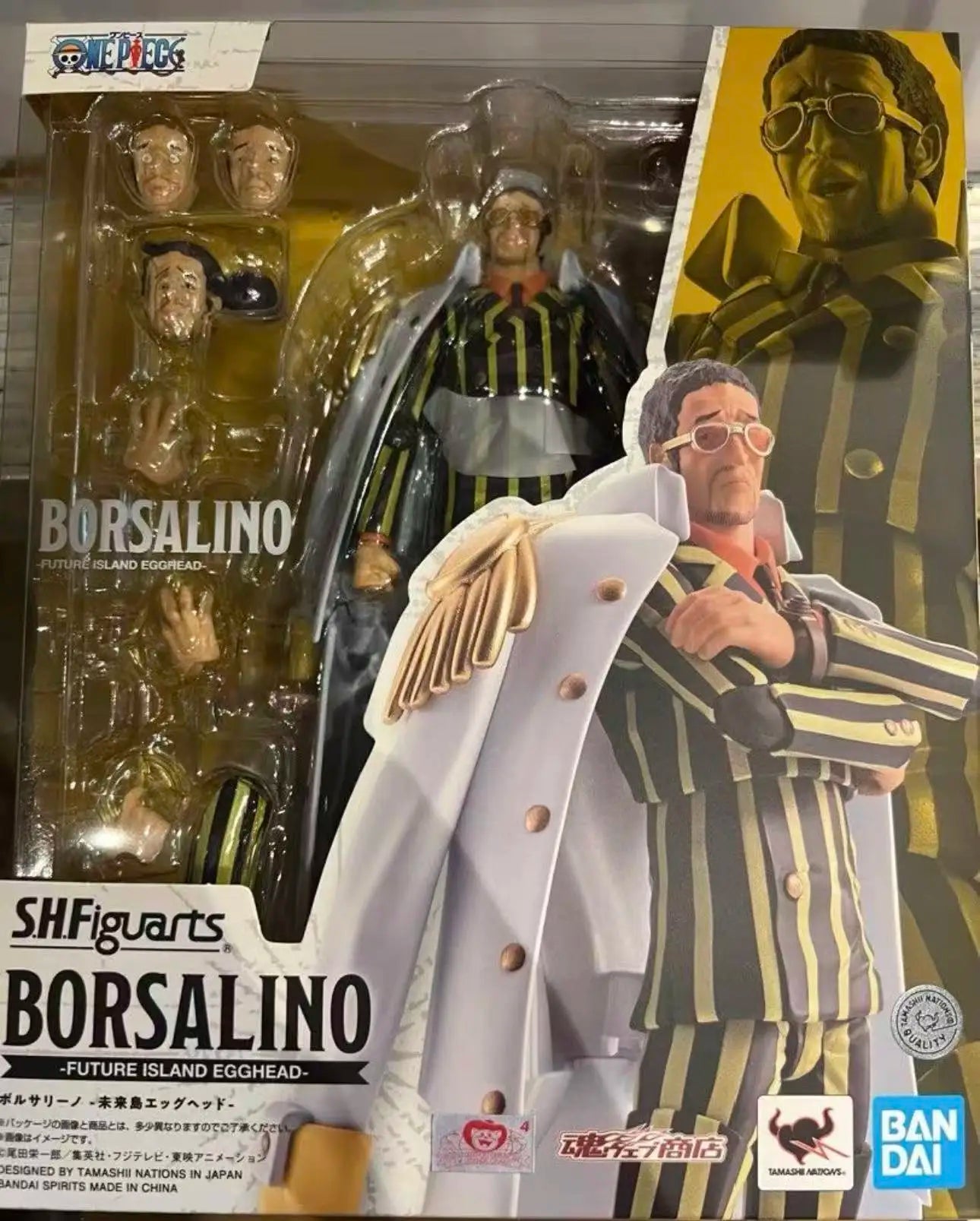Bandai ONE PIECE S.H.Figuarts SHF S.H.Figuarts SHF USOPP Sanji Nami Luffy Dracule Mihawk Borsalino Jewelry Bonney Figure Model