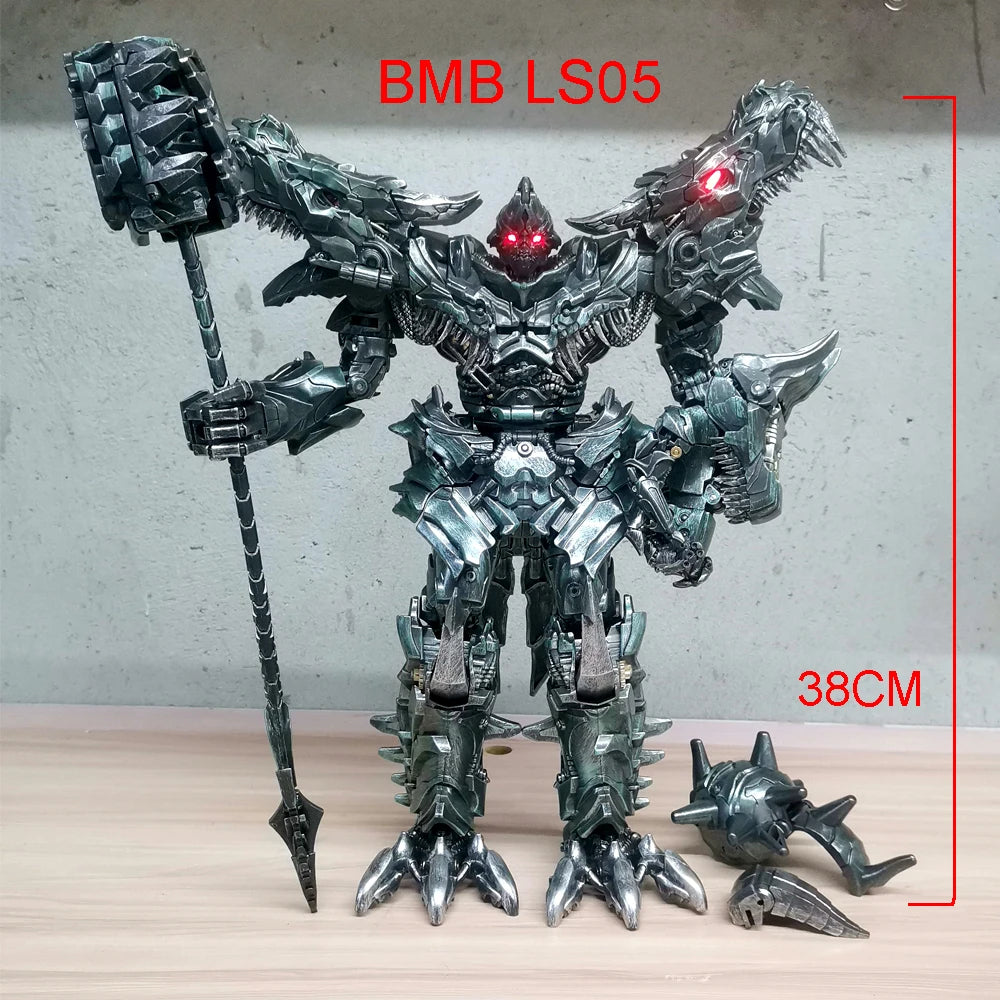 BMB LS05 Grimlock Dinosaur Transformation Toys Tank LS06 Galvatron LS07 Bumblebe Car Action Figure Deformation Robot Anime Model