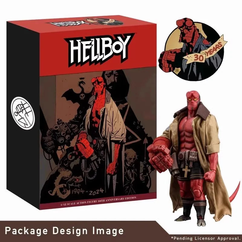In Stock Sentinel 1000toys Hellboy 30th Anniversary 1/12 Scale Action Figure