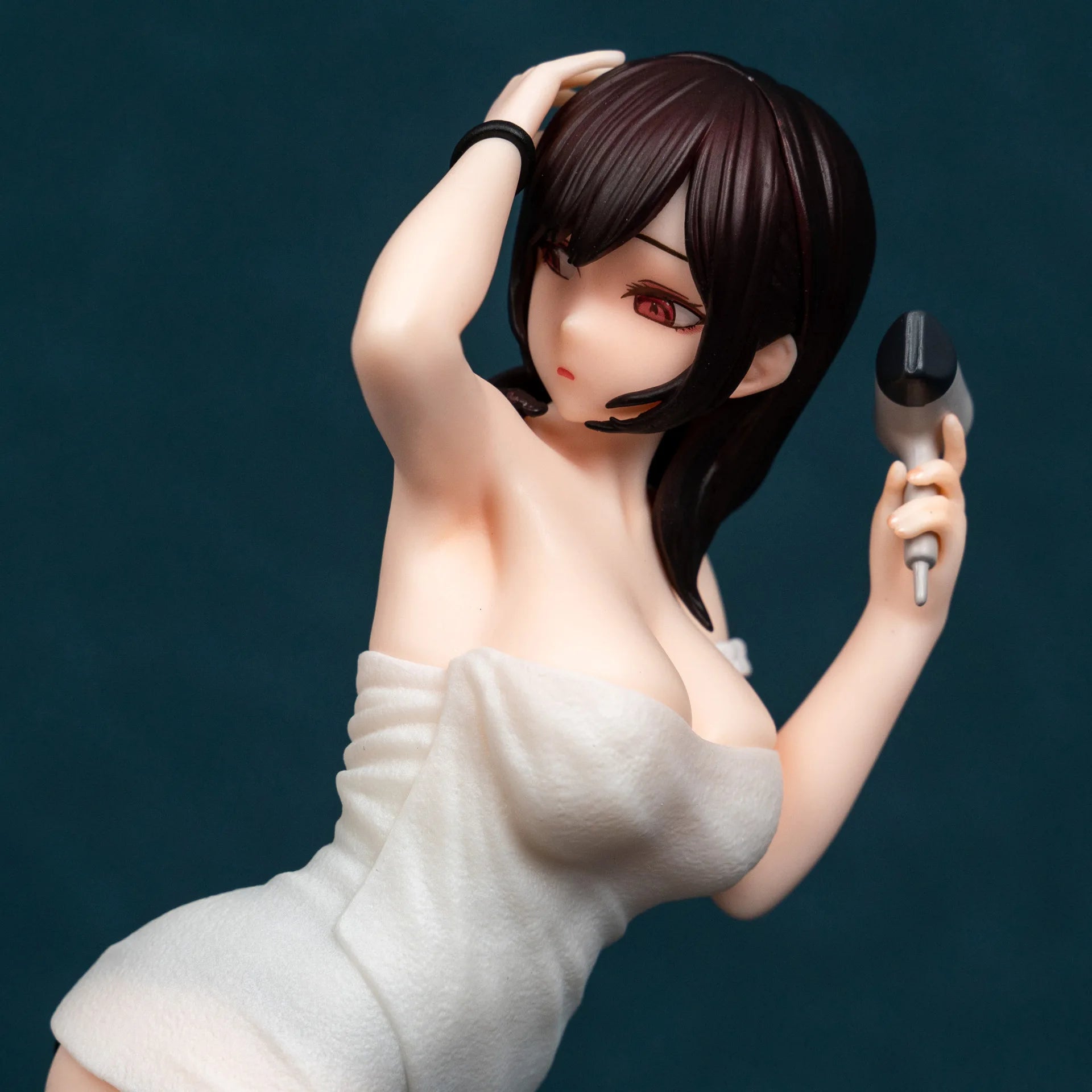 22cm Bfull FOTS JAPAN Anime Figure Drying Hair Hisu Action Figure Toys 1/6 Model PVC Gift